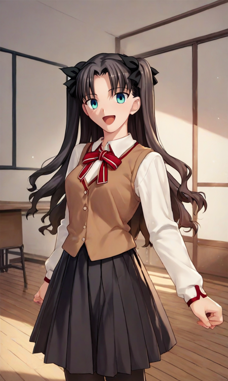 Rin tohsaka  LORA and(Pony)  from fate stay night visual novel