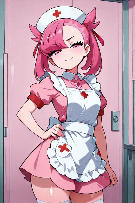 Nurse Marnie (Pokemon) (Citron OC) [Illustrious]
