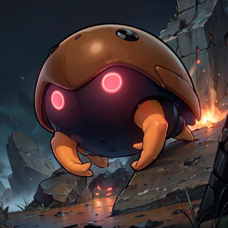 Kabuto: Dome Trilobite | カブト (Pokedex #0140) [Pony & SD1.5]