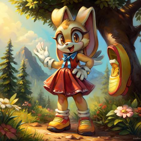 Cream The Rabbit