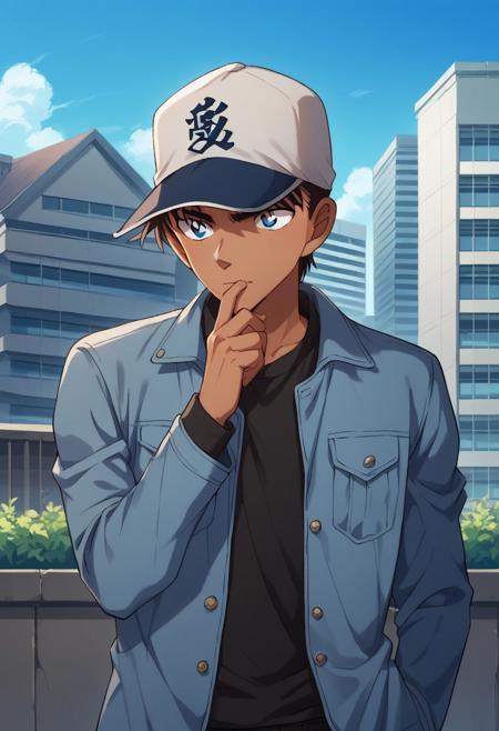 Heiji Hattori - Detective Conan / Meitantei Conan / Case Closed (Commission)
