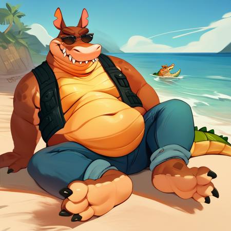 Dingodile (Crash Bandicoot) PonyXL