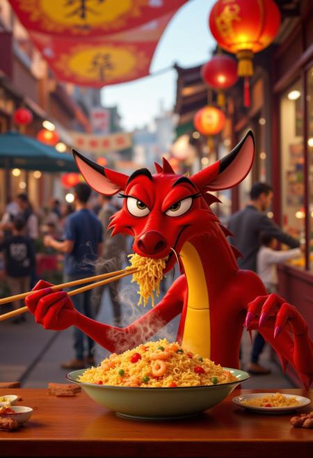 Mushu (Mulan) - Flux