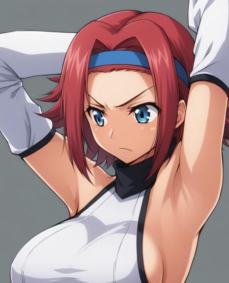 Kallen Stadtfield from Code Geass SDXL