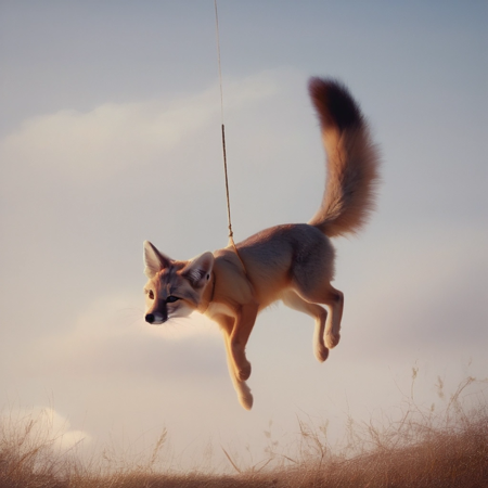 Kit fox (NOT fox kits, but kit fox kits, maybe)