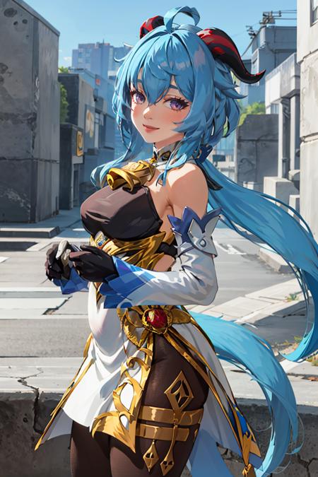 Ganyu: Cocogoat  | 甘雨 (Genshin Impact) [Illustrious & SD1.5]