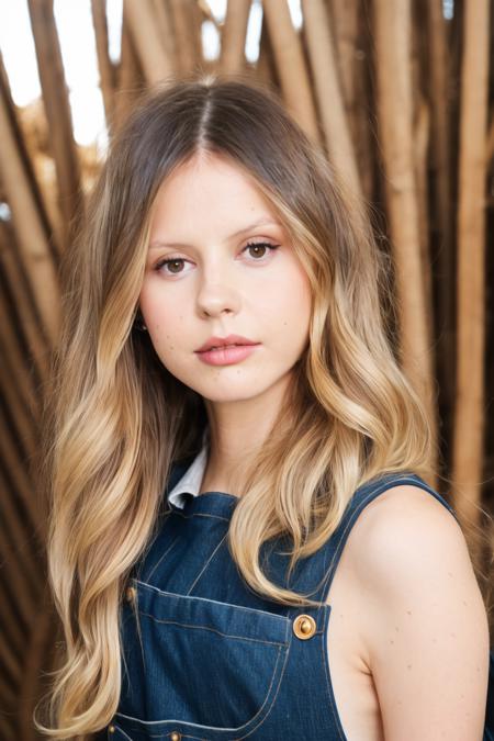 Mia Goth (face)