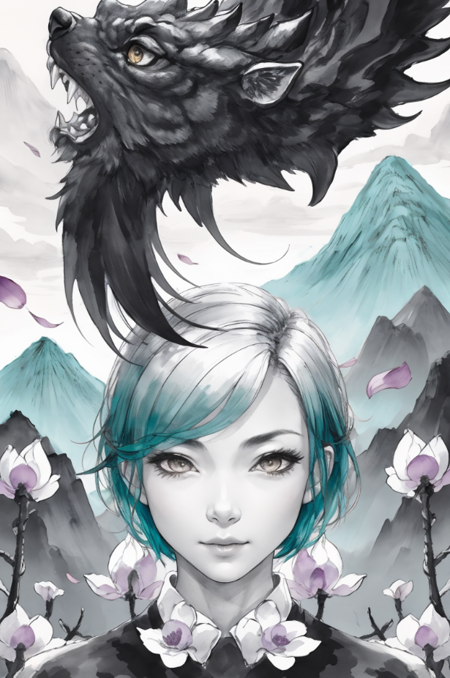PAseer的油彩和水墨/PAseer's Oil and Ink Painting