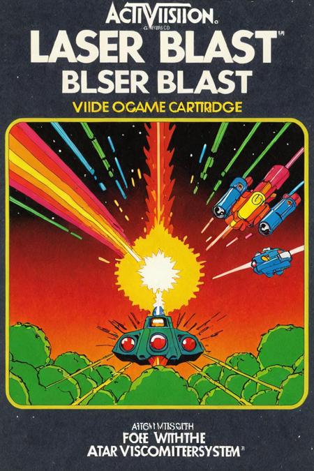 Activision Atari Art Style XL