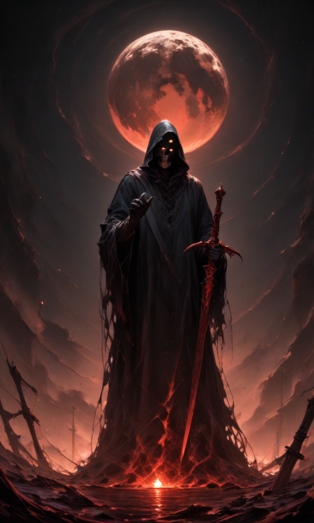 Grim Reaper - Dark Fantasy SDXL版本V1 (ID: 912368)