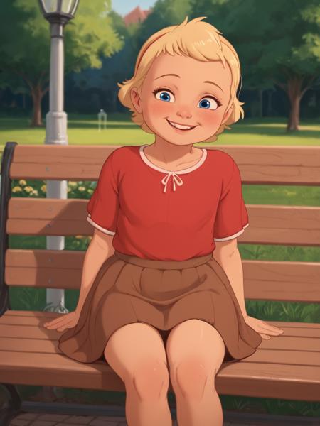 Young Charlotte (The Princess and the Frog)