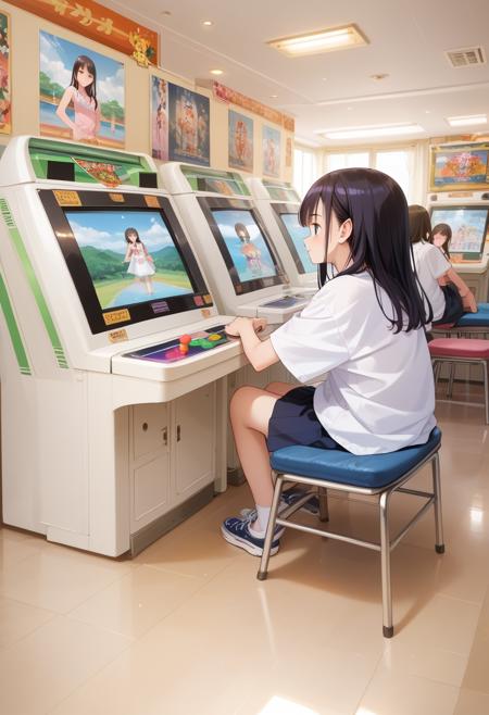 日本のゲームセンター Japanese arcade PONY