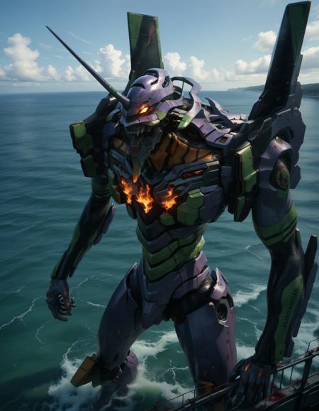 Eva 001 | Evangelion Unit 01 - Mecha - Pony