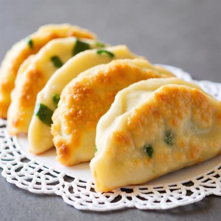 Flux-韭菜盒子-Fried Chinese Leek Dumplings