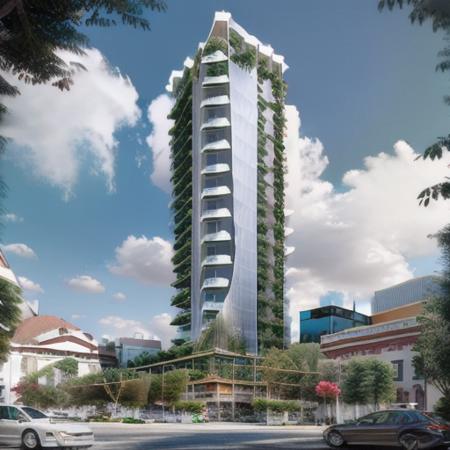 Plants on Facade|绿植立面
