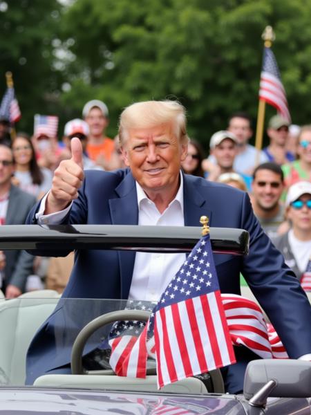 F1D: President Donald Trump