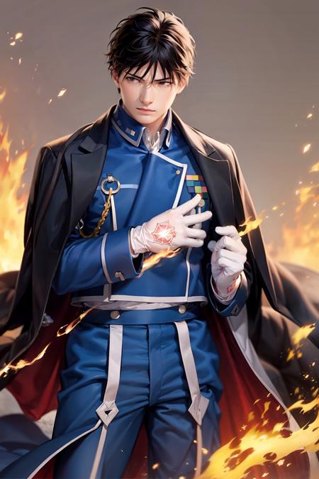 roy mustang (Fullmetal alchemist) 罗伊·马斯坦 (钢之炼金术师)版本v1.0 (ID: 88960)