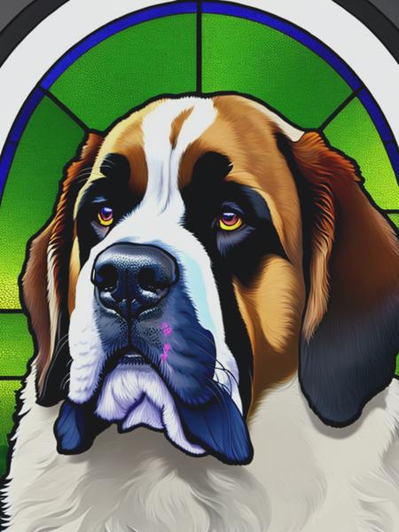 Stained Glass Portrait