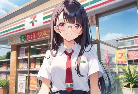 コンビニの外観7 PONY
