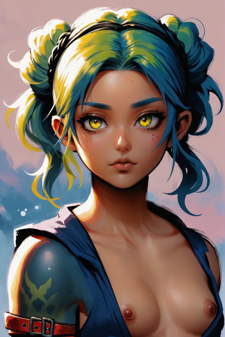Envy Starlight Anime Digital Painting 01
