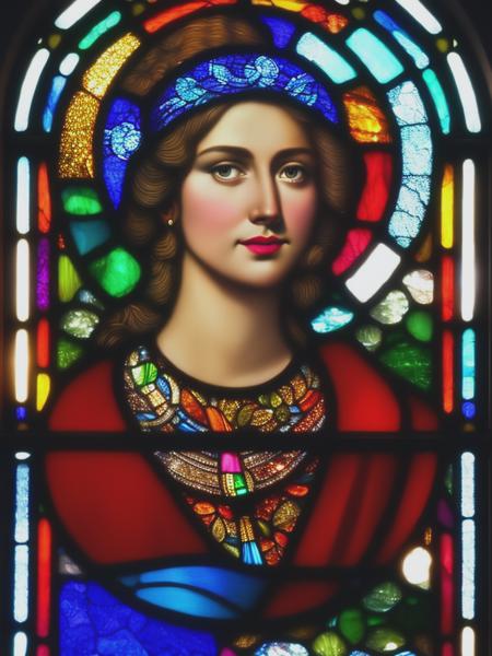 Stained Glass Portrait