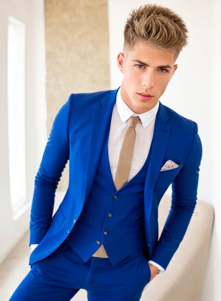 Modern male hairstyle (XL/PONY)