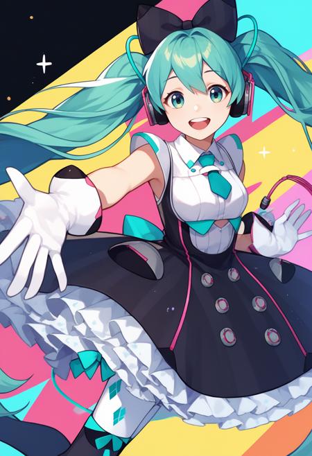[PonyV6 XL] Magical Mirai Miku (2016) | Vocaloid版本v1.0 (ID: 519934)
