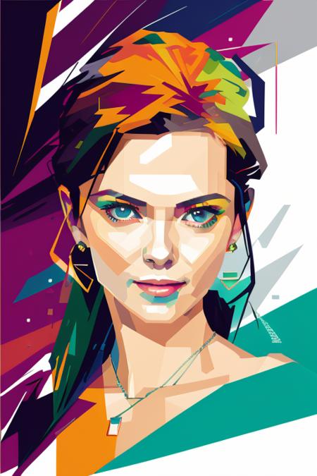 Wedha Pop Art Potrait aka WPAP - LoRA Style