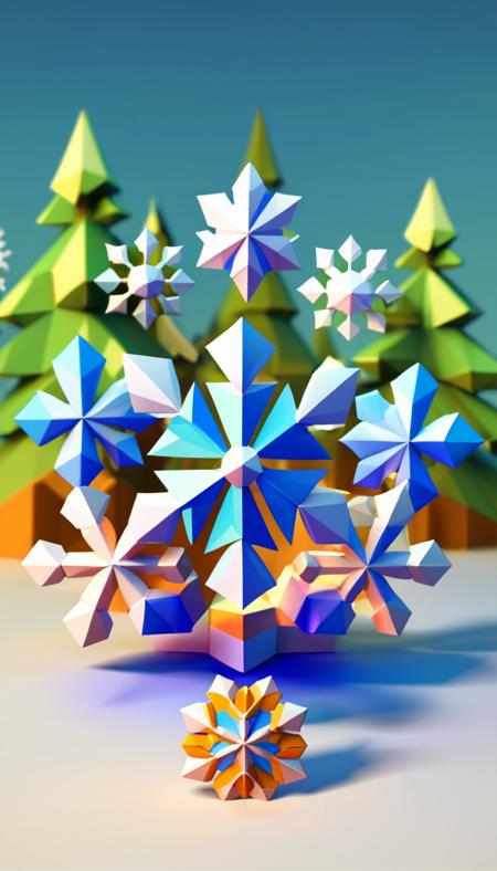 Snowflakes LoRA XL