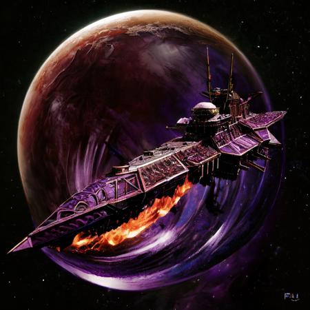 Chaos Warfleet - Warhammer 40,000版本Chaos Warfleet - Warhammer 40,000 (ID: 370350)