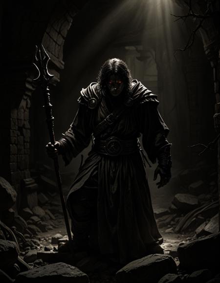 dark (dramatic chiaroscuro lighting) - sliders.ntcai.xyz (notrigger)