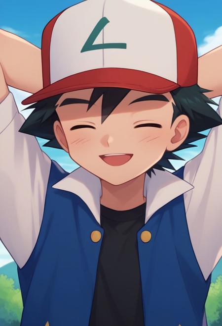 Ash Ketchum / Satoshi - Kanto version - Pony + Illustrious