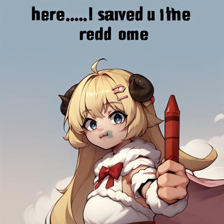 Here i Saved You the Red One Meme | Concept (Pony XL LoRA)