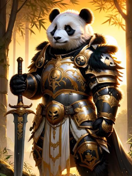 Pandaren WoW Style [SDXL LoRA]