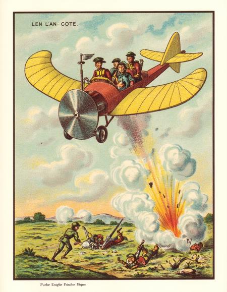 19th century retro futurism - Jean-Marc Côté Style