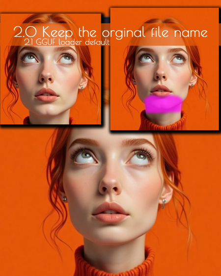 Automatic Chin Fixer workflow版本v2.1_GGUF (ID: 946516)