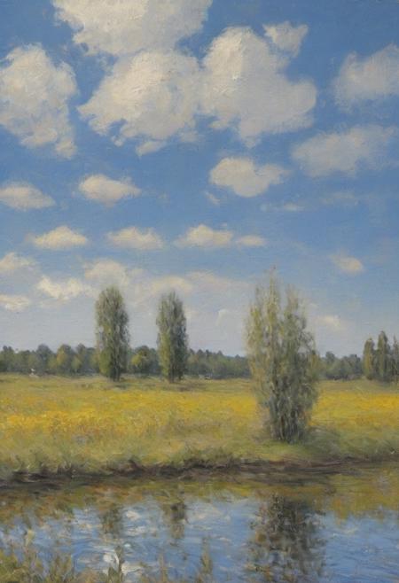 Eldritch Impressionism oil painting