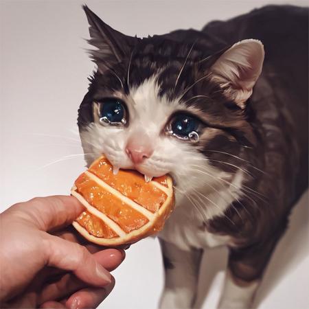 Sad Cat Meme  LoRA [Pony]版本Pony v1 (ID: 453921)