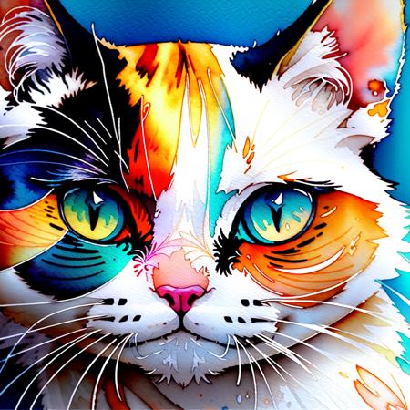 Vivid Watercolors LoRA Extraction