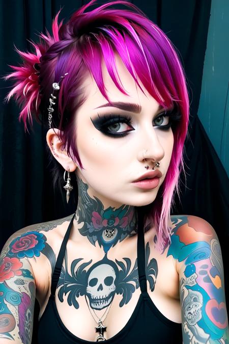 Pink Emo XL