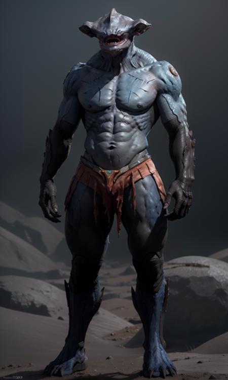 Hammerhead Alien (Concept)