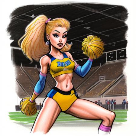 Bret Blevins imitation art style