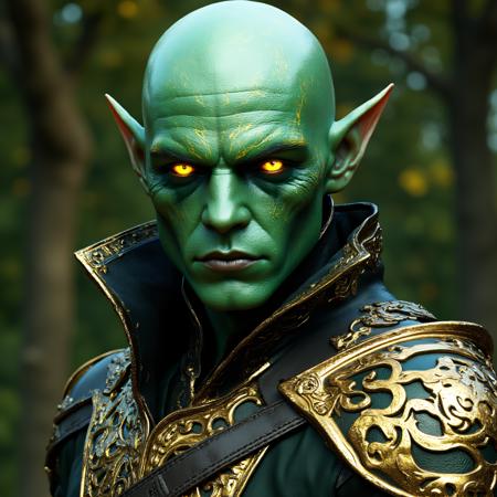 DnD Emerald and Gold Fantasy