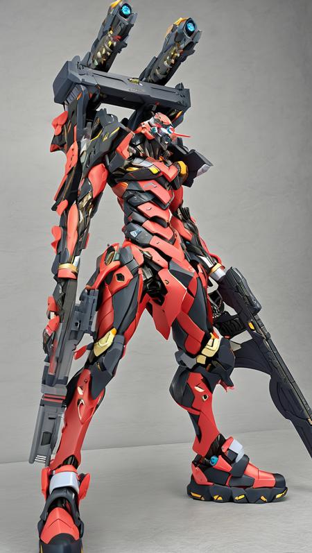 [Illustrious / SDXL] Super robot diffusion XL (Gundam, EVA, ARMORED CORE, BATTLE TECH like mecha lora)