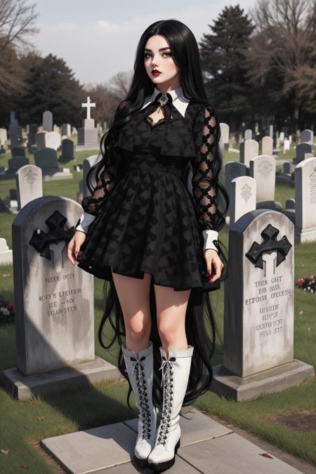 ?Gothic Hearts Wednesday Dress ~ PONY XL and SD 1.5?