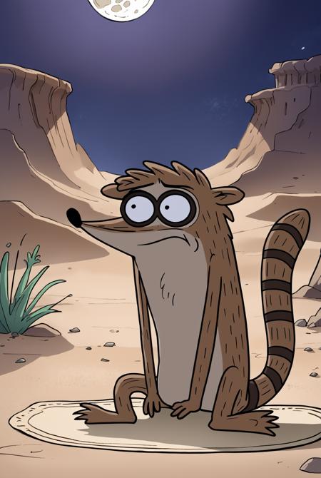 Rigby (Regular Show) for PonyXL