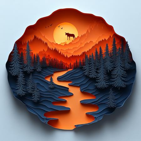 Paper Cut Art {SD XL | Pony} - by Ethanar