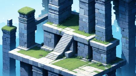Abandoned Land - Game Scene Conceptual Design - Fantasy/Mythical Legend/2.5D