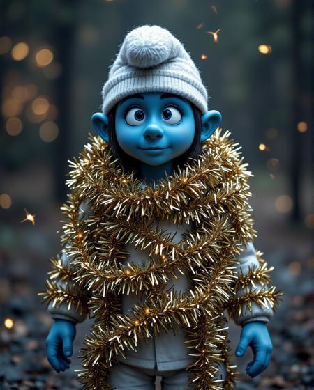 Jibs Christmas Tinsel Wrapped Anything [Flux + SDXL]