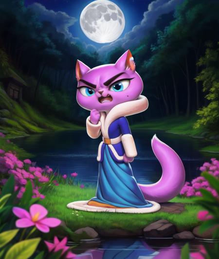 Lady Chatterley - ( Rainbow Butterfly Unicorn Kitty )
